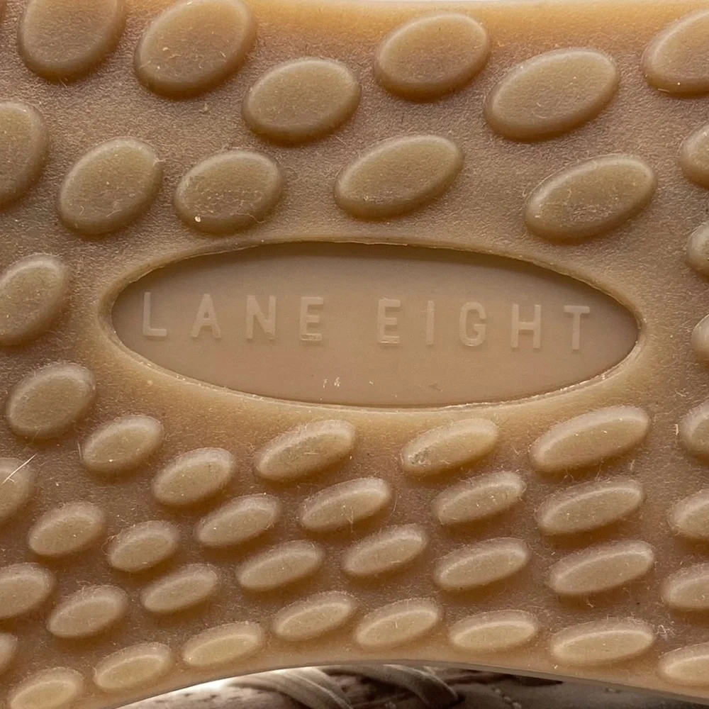 Lane Eight Mens Shoes 9 Trainer AD 1 Dusty Taupe Brown Low Top Athletic Sneakers - Picture 11 of 12